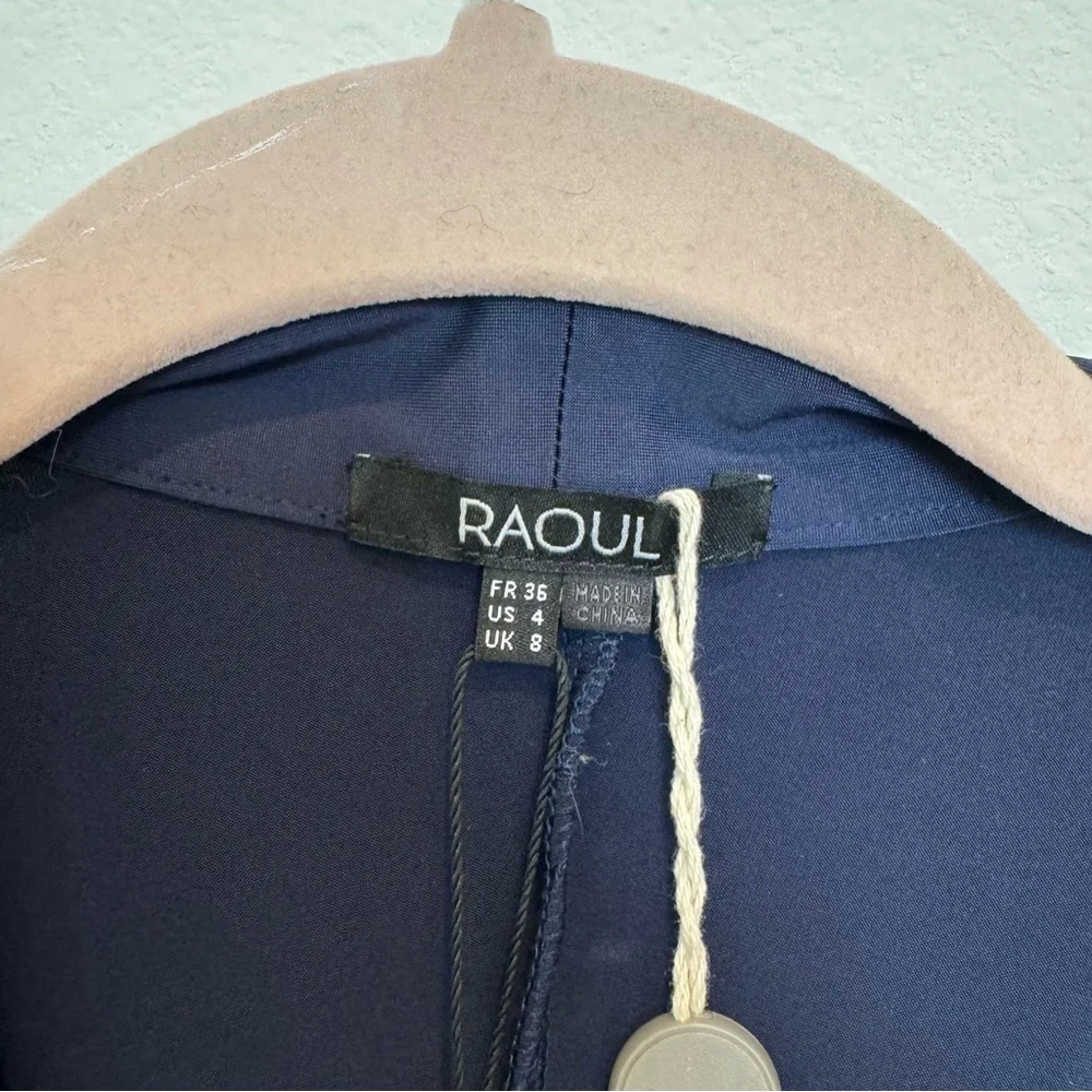 Raoul Issa Draped Stretch Jersey Formal Maxi Dress - Picture 6 of 11